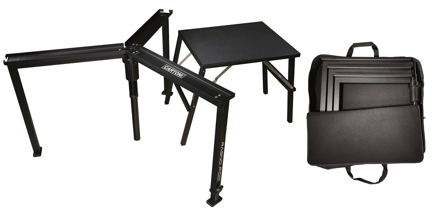 CARTONI Ragno Pod with Operator Platform and Carrying Case - Image 3