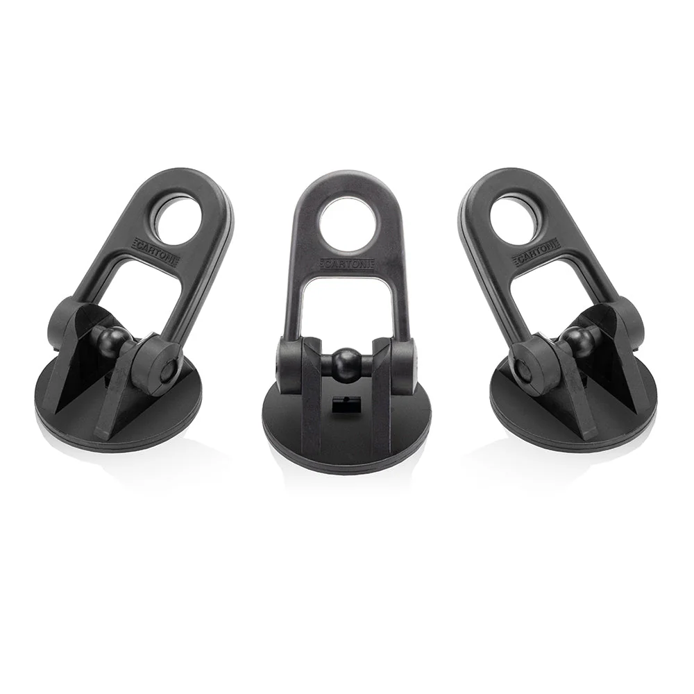 CARTONI Red Lock hooking rubber feet for Red Lock - SDS tripod (3 pcs) - Image 2
