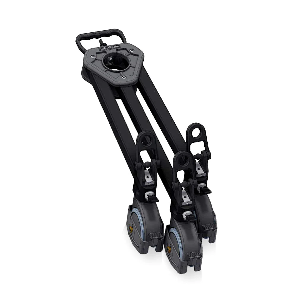 CARTONI Standard Dolly 100mm Double Wheels - Image 4