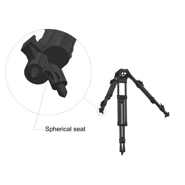 CARTONI Tripod EFP ALU 2-St - Image 5