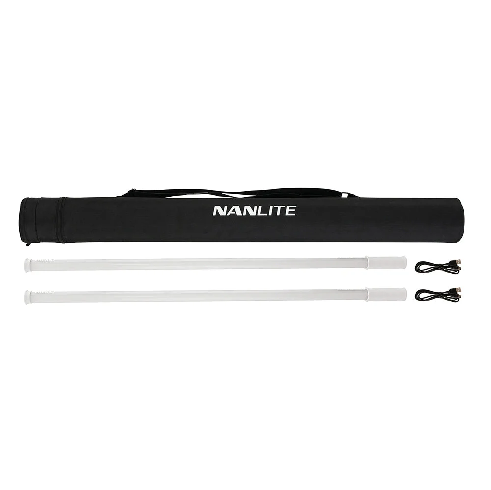 NANLITE PavoTube T8-7X RGBWW LED Pixel Tube Light 2KIT