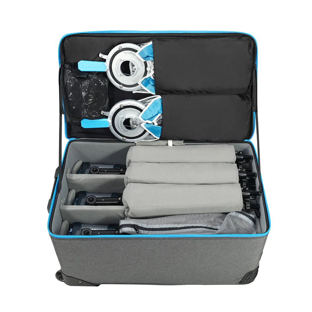NANLUX Evoke 150C 3-Light Kit with Trolley Case - Image 5
