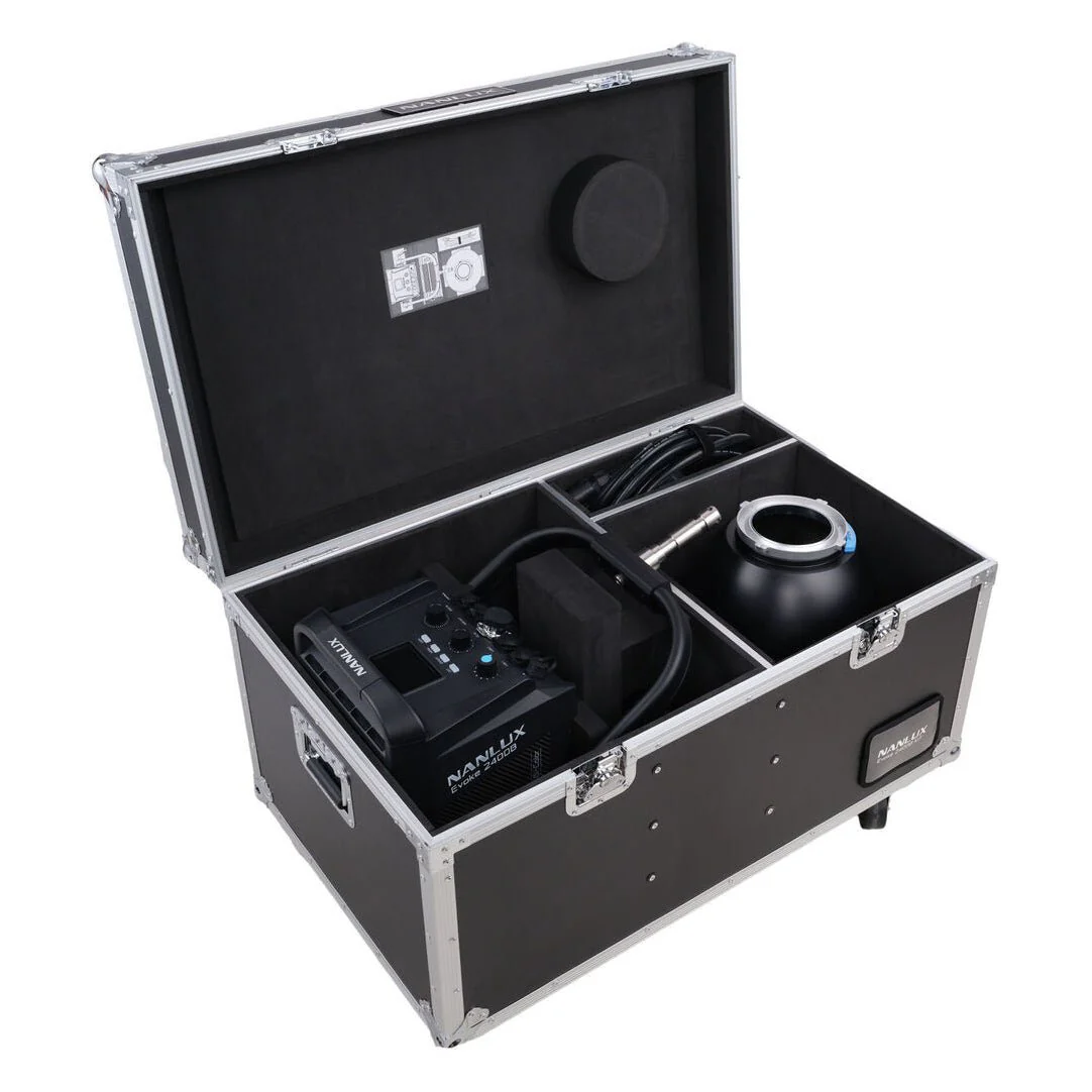 NANLUX Evoke 2400B Bi-color Spot Light with Reflector 45° in Flight case - Image 4