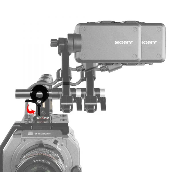 SHAPE 15 mm Rod Clamp with ARRI Standard Male Interface - Image 5
