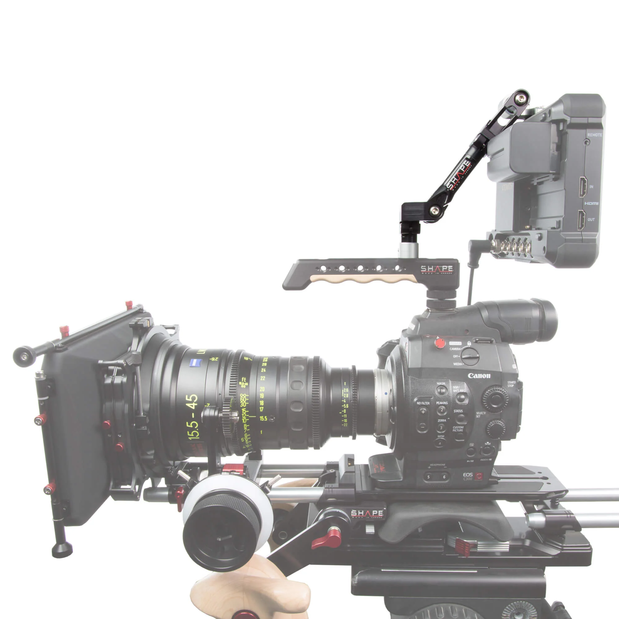 SHAPE 4 Axis Push Button Magic Arm with 1/4-20 Mounting - Image 3