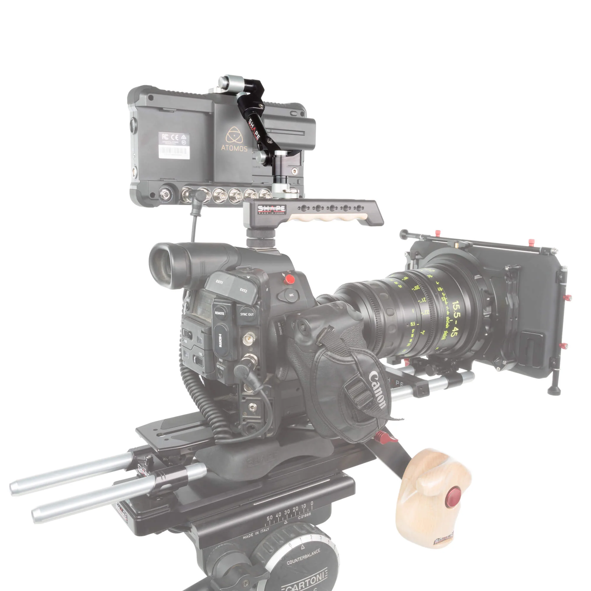 SHAPE 4 Axis Push Button Magic Arm with 1/4-20 Mounting - Image 4