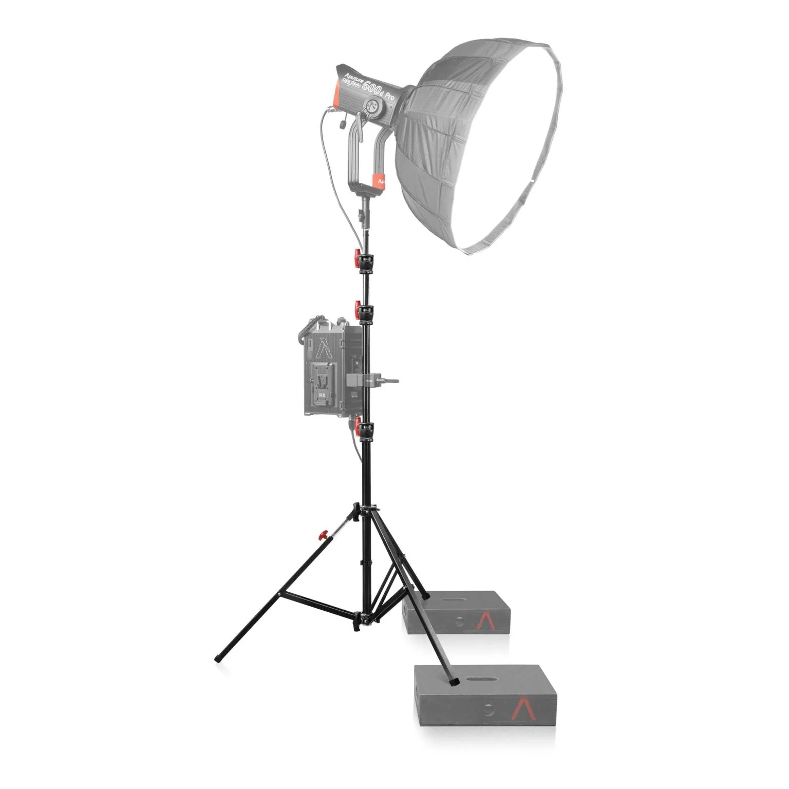 SHAPE Aluminum Baby Stand Square Legs 12'9" - Image 4