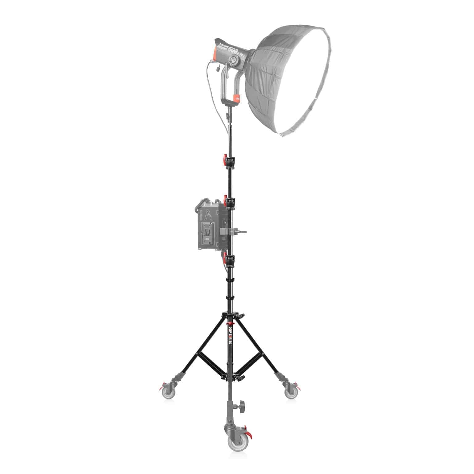 SHAPE Aluminum Baby Stand Square Legs 12'9" - Image 5