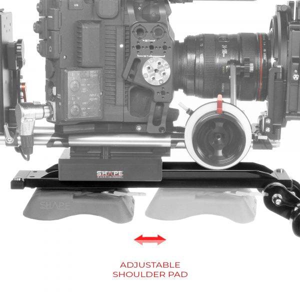 SHAPE ARRI Dovetail Shoulder Mount with Handles - Image 7