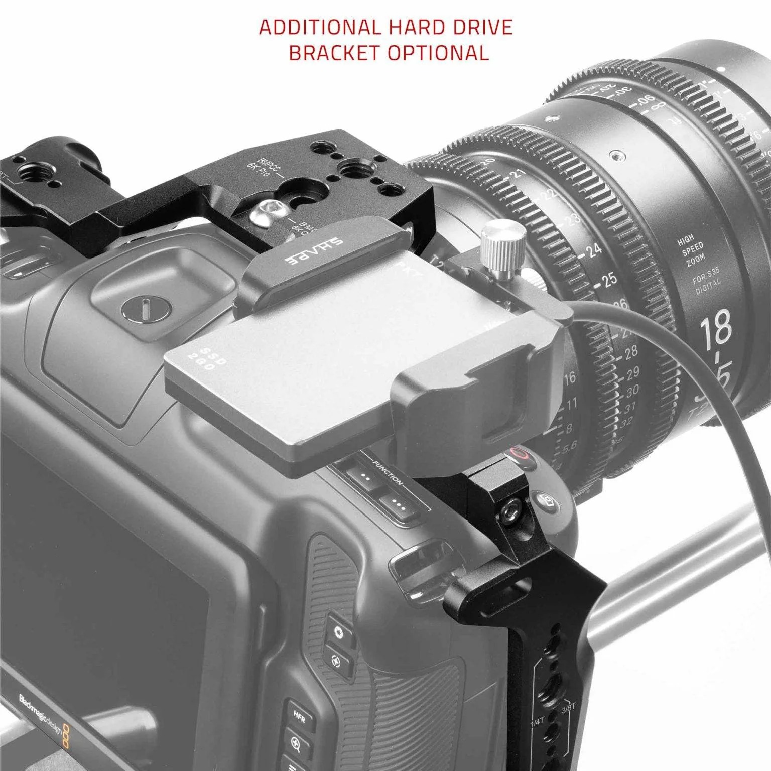 SHAPE Blackmagic Cinema Camera 6K/6K PRO/6K G2 Camera Cage - Image 12