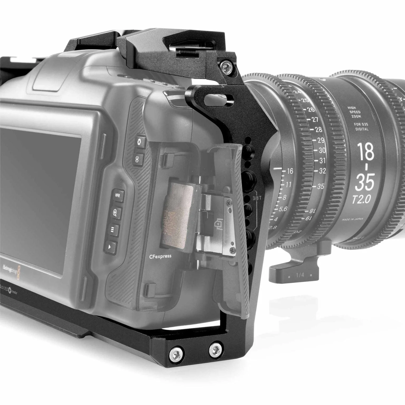 SHAPE Blackmagic Cinema Camera 6K/6K PRO/6K G2 Camera Cage - Image 6
