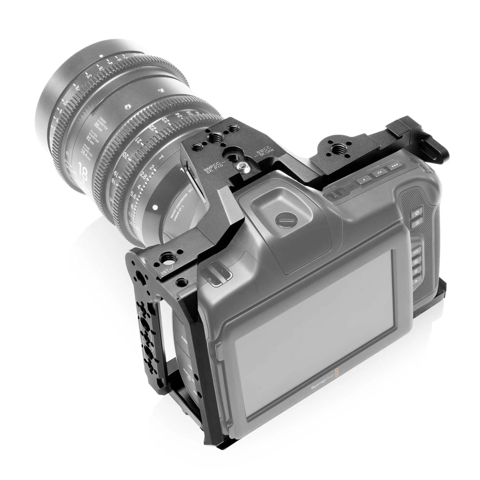 SHAPE Blackmagic Cinema Camera 6K/6K PRO/6K G2 Camera Cage with Top Handle - Image 5