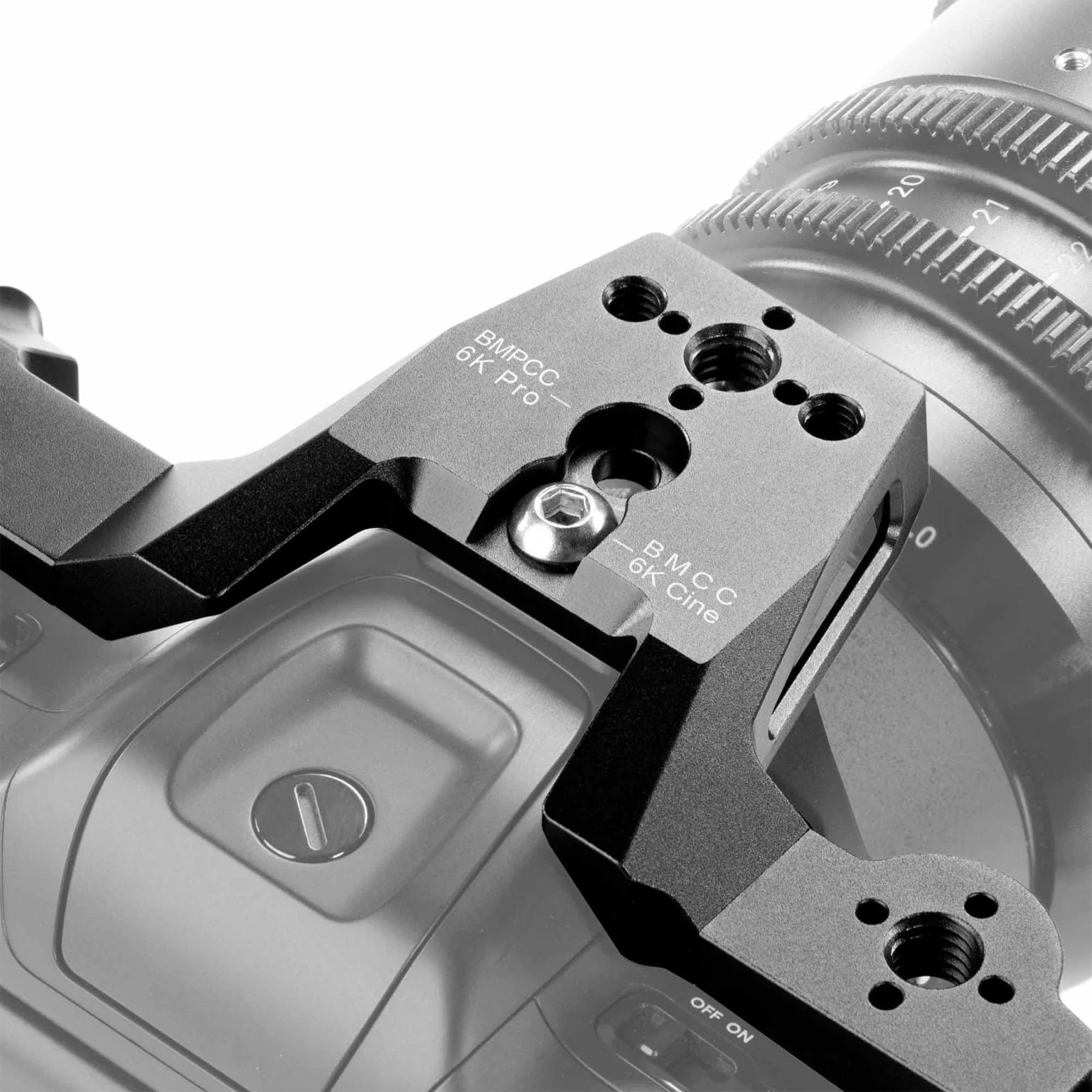 SHAPE Blackmagic Cinema Camera 6K/6K PRO/6K G2 Camera Cage with Top Handle - Image 8