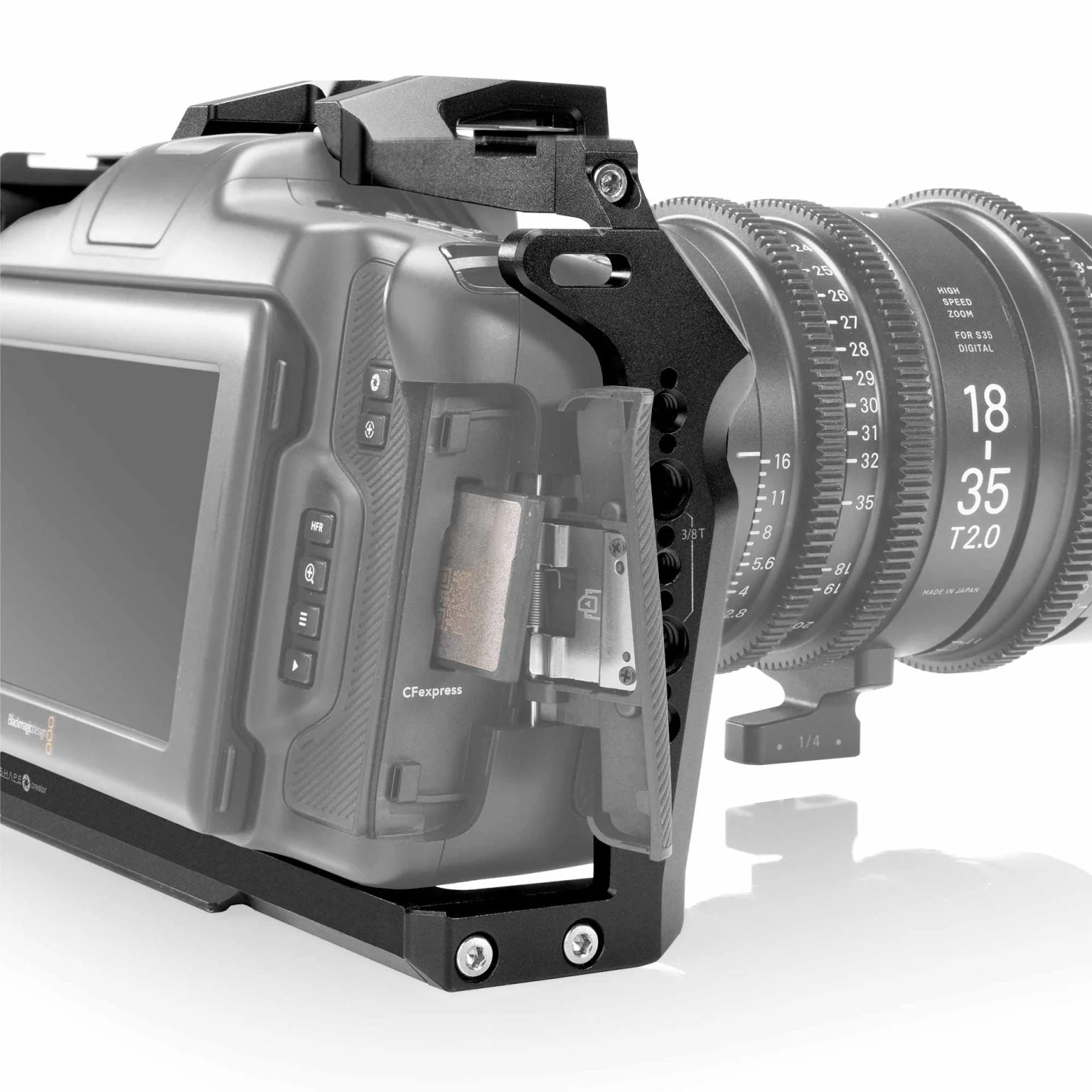 SHAPE Blackmagic Cinema Camera 6K/6K PRO/6K G2 Shoulder Mount Kit - Image 10