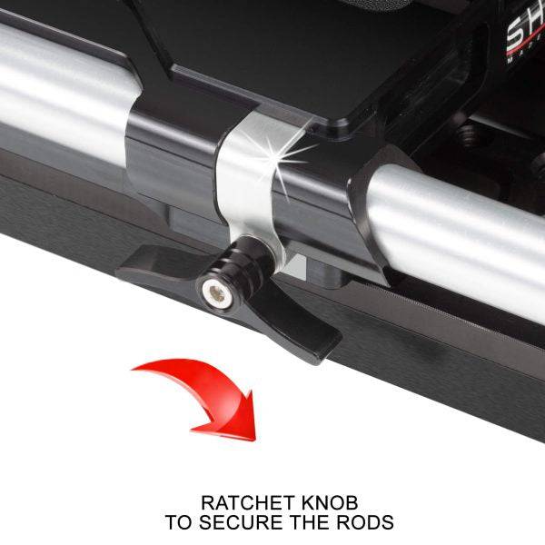 SHAPE Bridge Plate 15 mm Studio ARRI Standard with ARRI Dovetail Plate 12 inches - Image 7