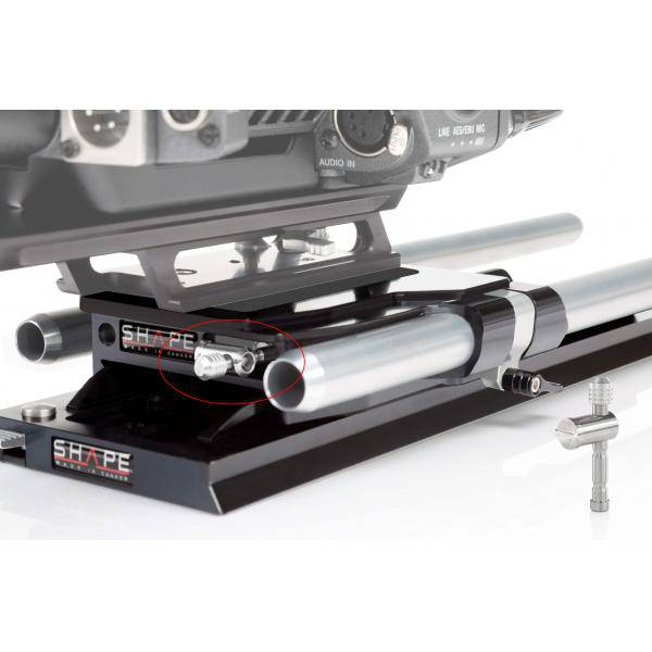 SHAPE Bridge Plate 19 mm Studio ARRI Standard with ARRI Dovetail Plate 12 inches - Image 3