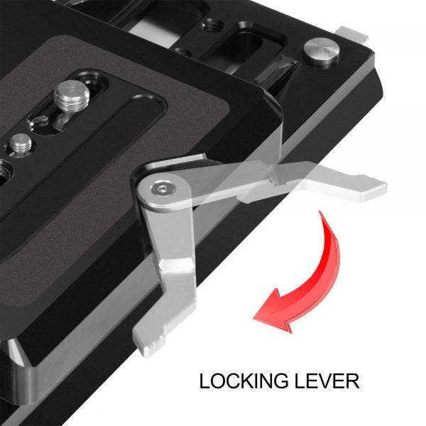 SHAPE Bridge Plate Universal ARRI Standard with ARRI Dovetail Plate 12 inches - Image 11
