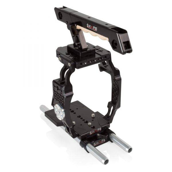 SHAPE Camera Cage, Top Handle and Rod Bloc System for Canon C200/C200B - Image 3