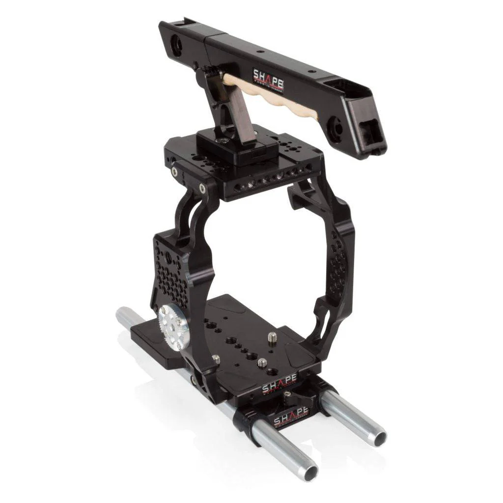 SHAPE Camera Cage, Top Handle, Rod Bloc System and View Finder Mount for Canon C200/C200B - Image 7