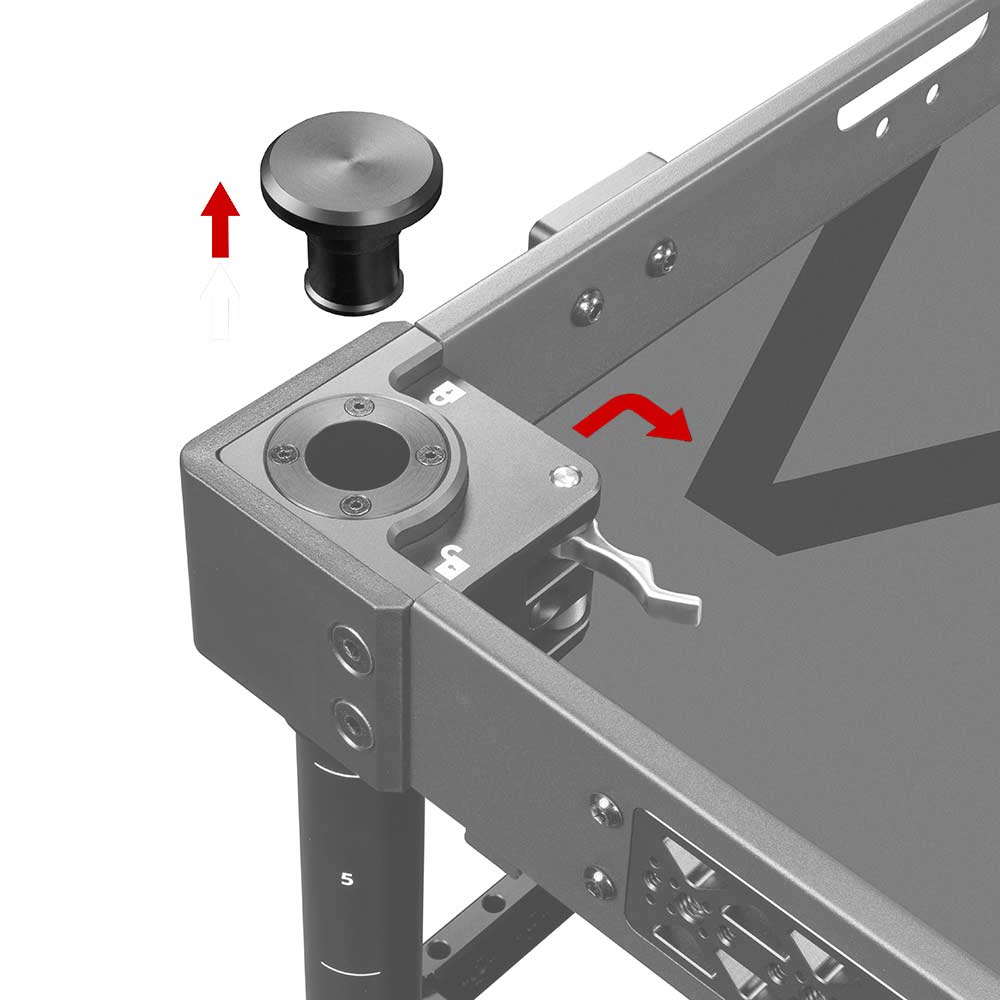 SHAPE Camera Cart Corner Baby Pin 5\8 inch - Image 5