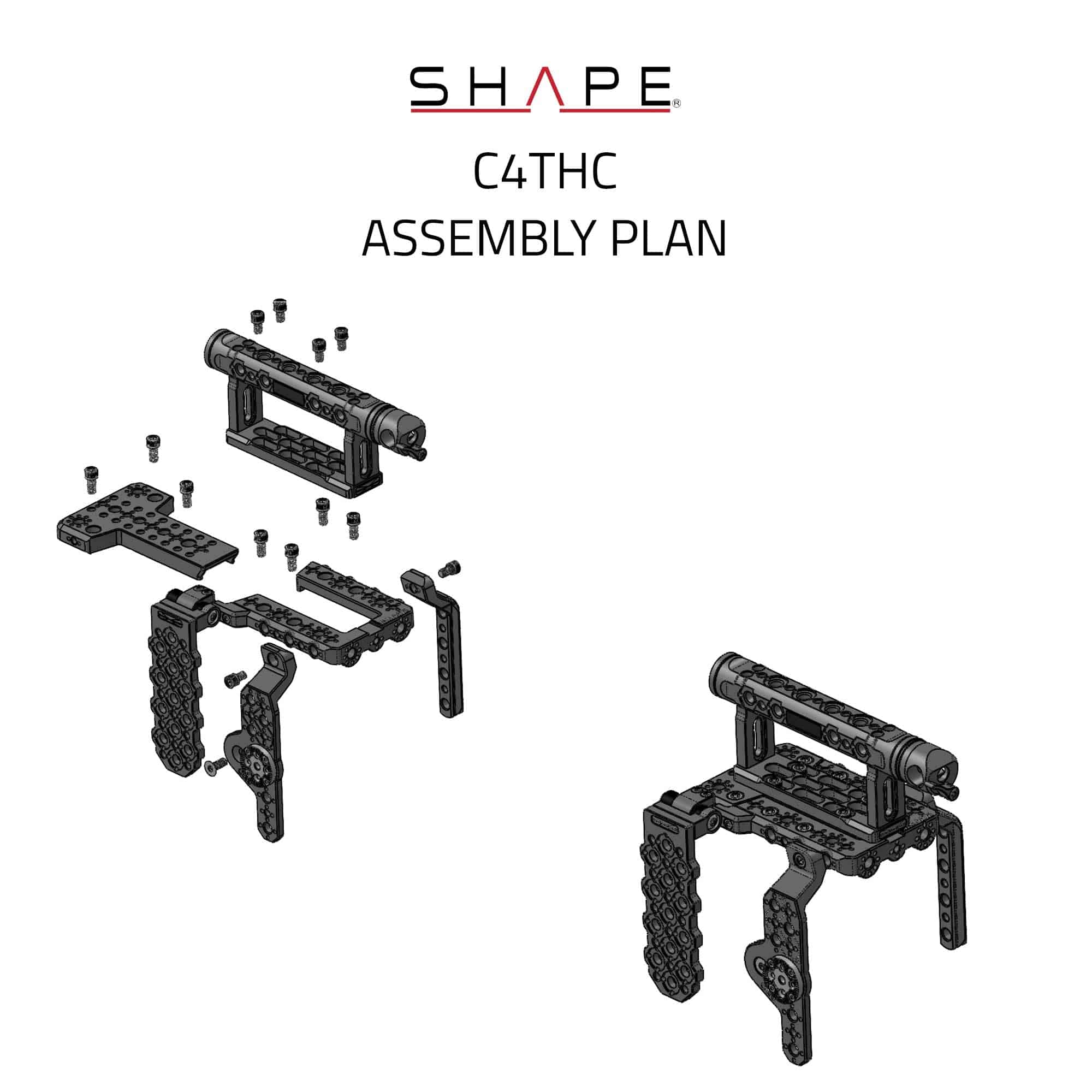 SHAPE Canon C400 Cage with Top Handle - Image 4