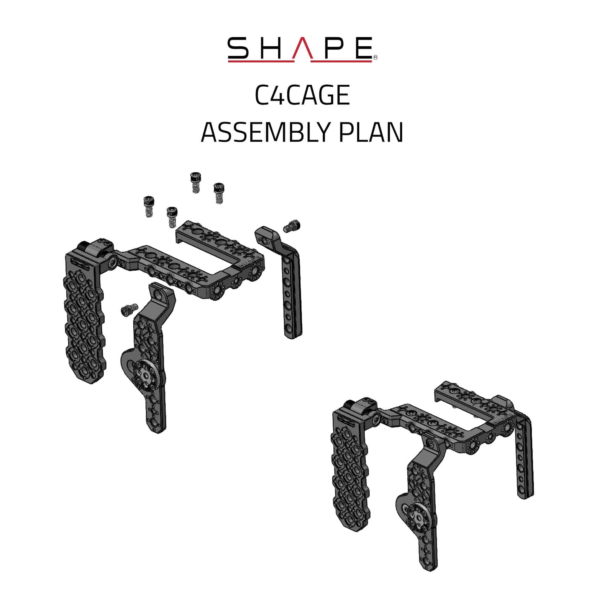 SHAPE Canon C400 Camera Cage - Image 4