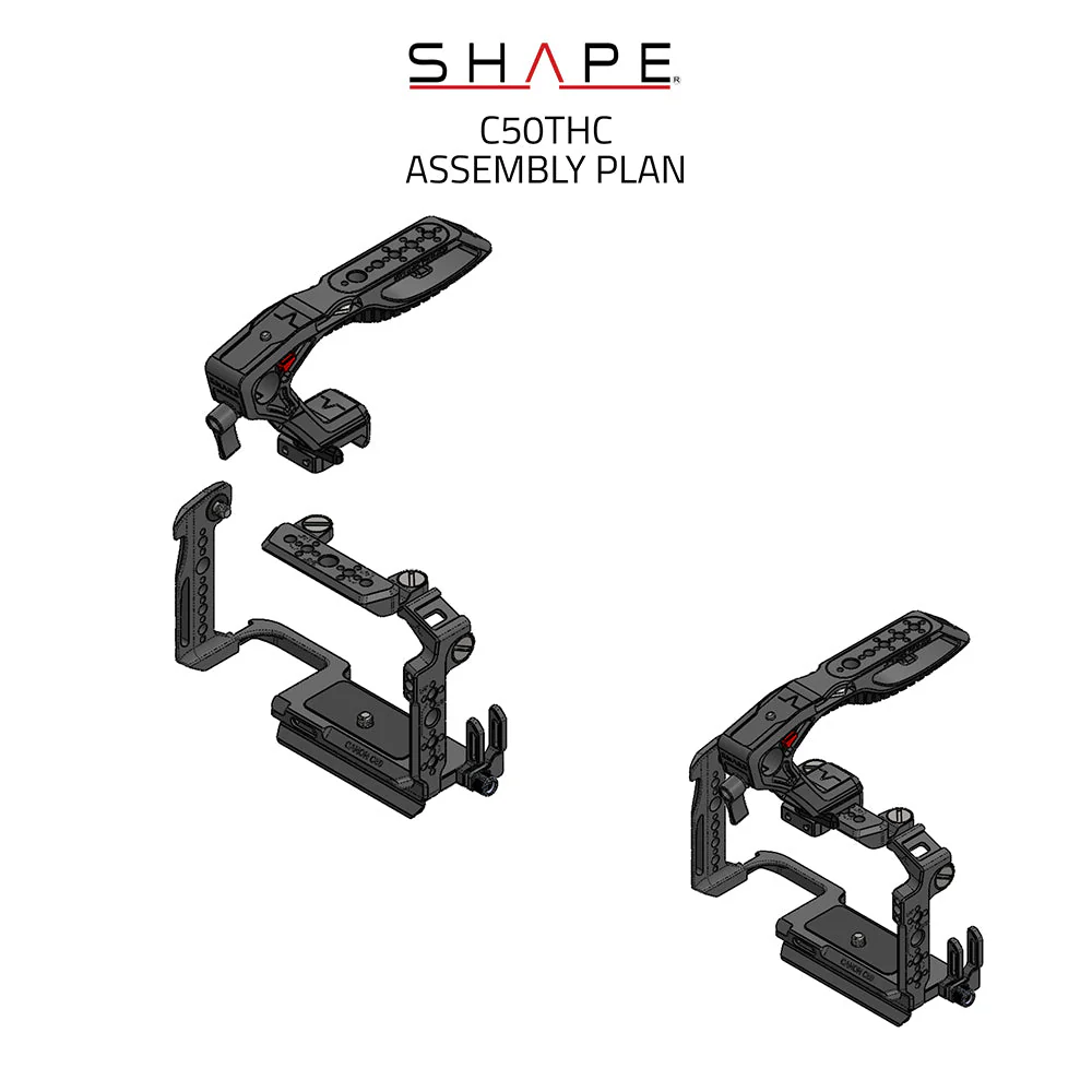 SHAPE Creator Camera Cage Kit for Canon C50 - Image 10
