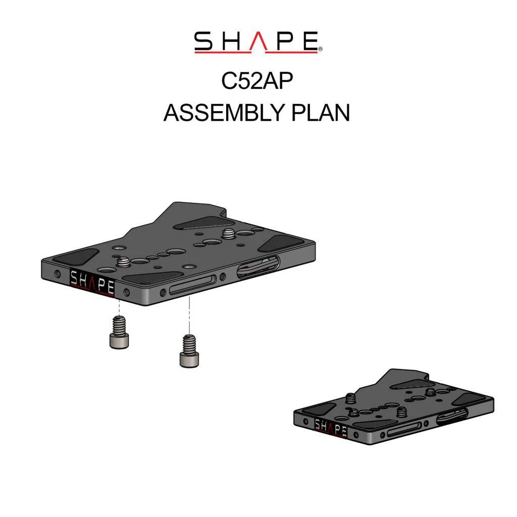 SHAPE Canon C500 MKII/C300 MKIII Adapter Plate - Image 5