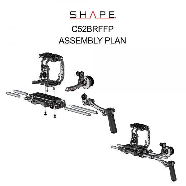 SHAPE Canon C500 MKII/C300 MKIII Camera Bundle Rig with Follow Focus Pro - Image 19
