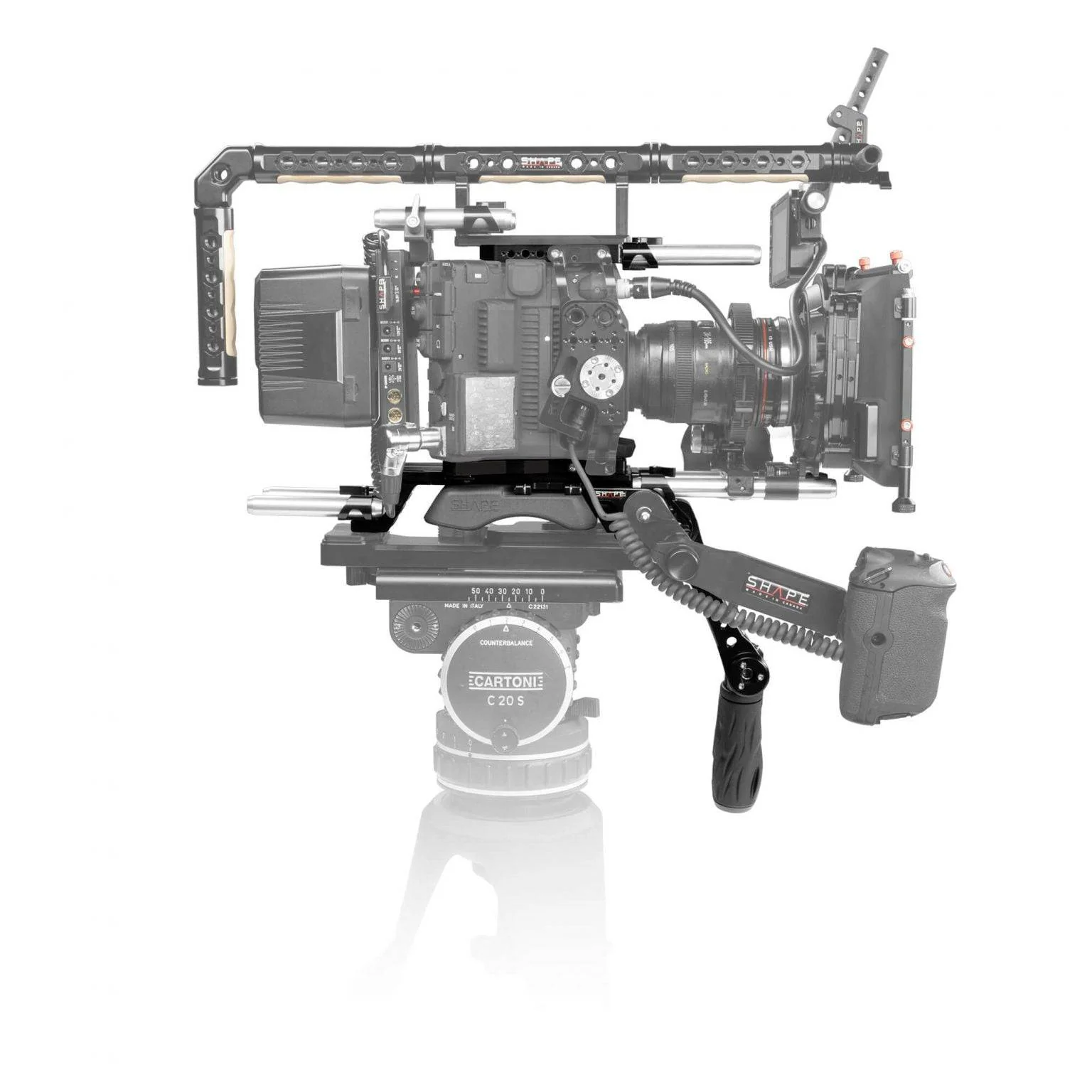 SHAPE Canon C500 MKII/C300 MKIII Top Plate, Baseplate and Handle - Image 6