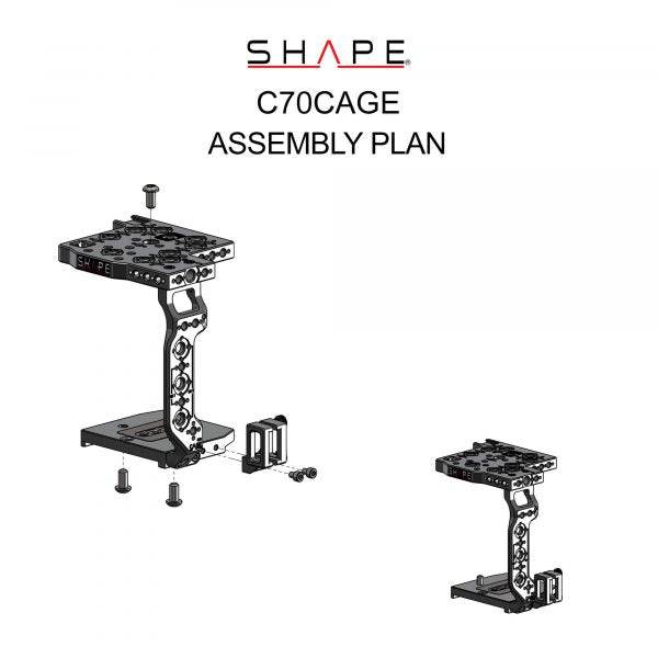 SHAPE Canon C70 Camera Cage - Image 14