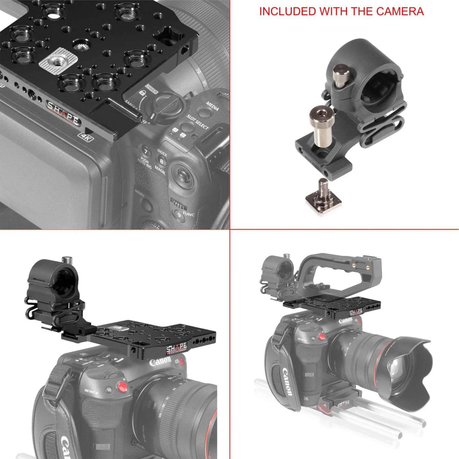 SHAPE Canon C70 Top Plate - Image 6