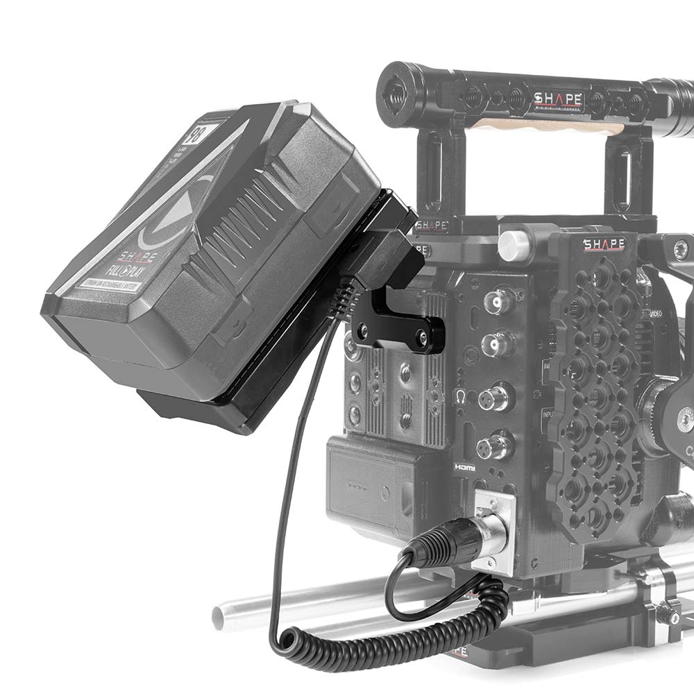 SHAPE Canon EOS C400 Gold Mount Pivoting Battery Plate - Image 3