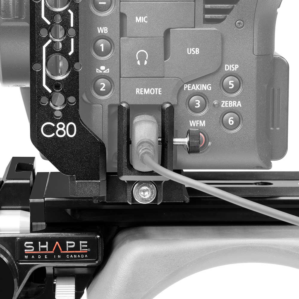 SHAPE Canon EOS C80 Baseplate Kit with Matte Box, Follow Focus - Image 7