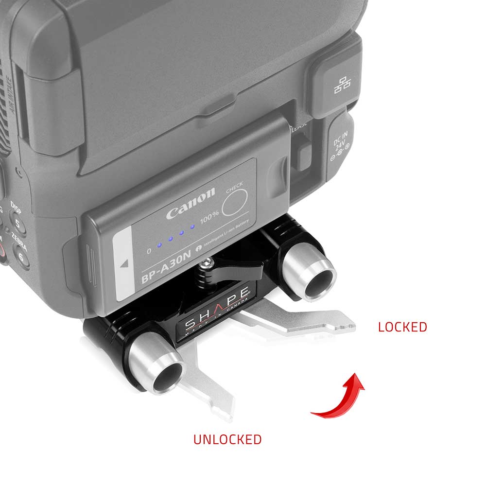 SHAPE Canon EOS C80 Cage with 15mm LWS Base - Image 10