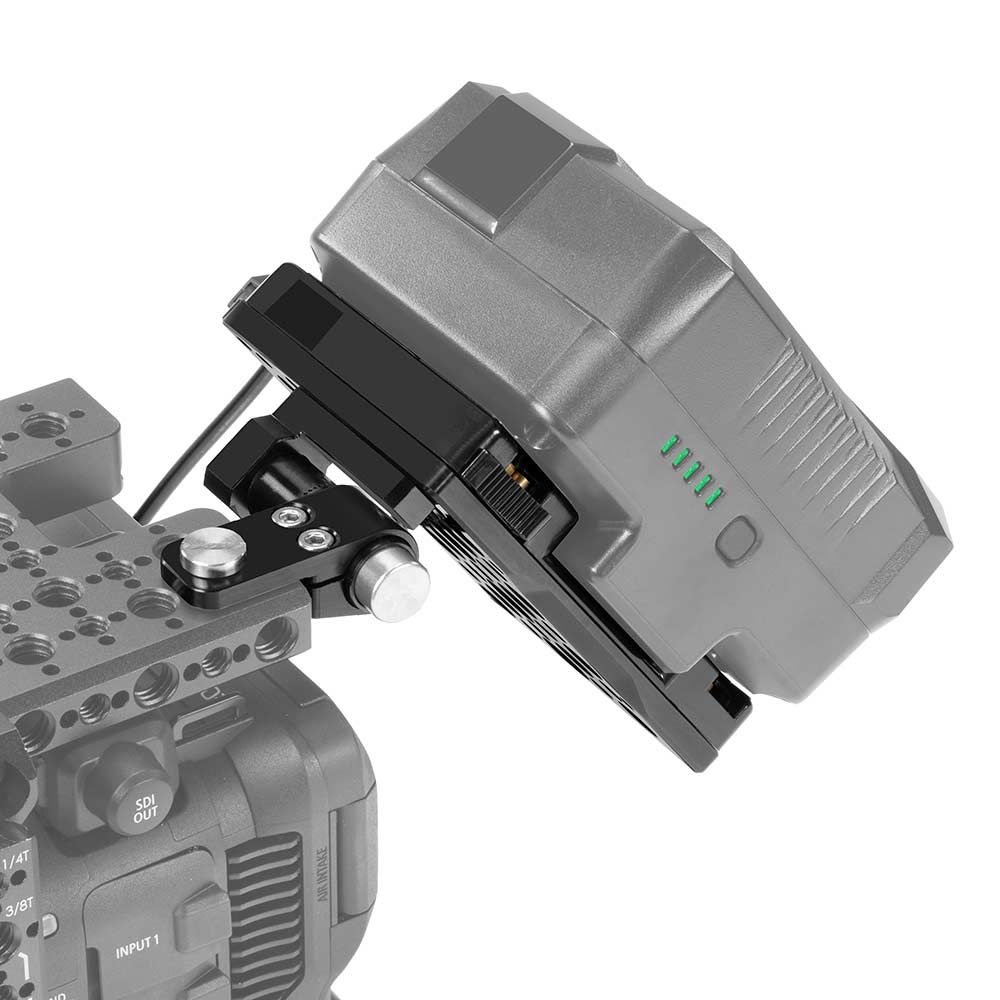SHAPE Canon EOS C80 Gold Mount Pivoting Battery Plate - Image 3
