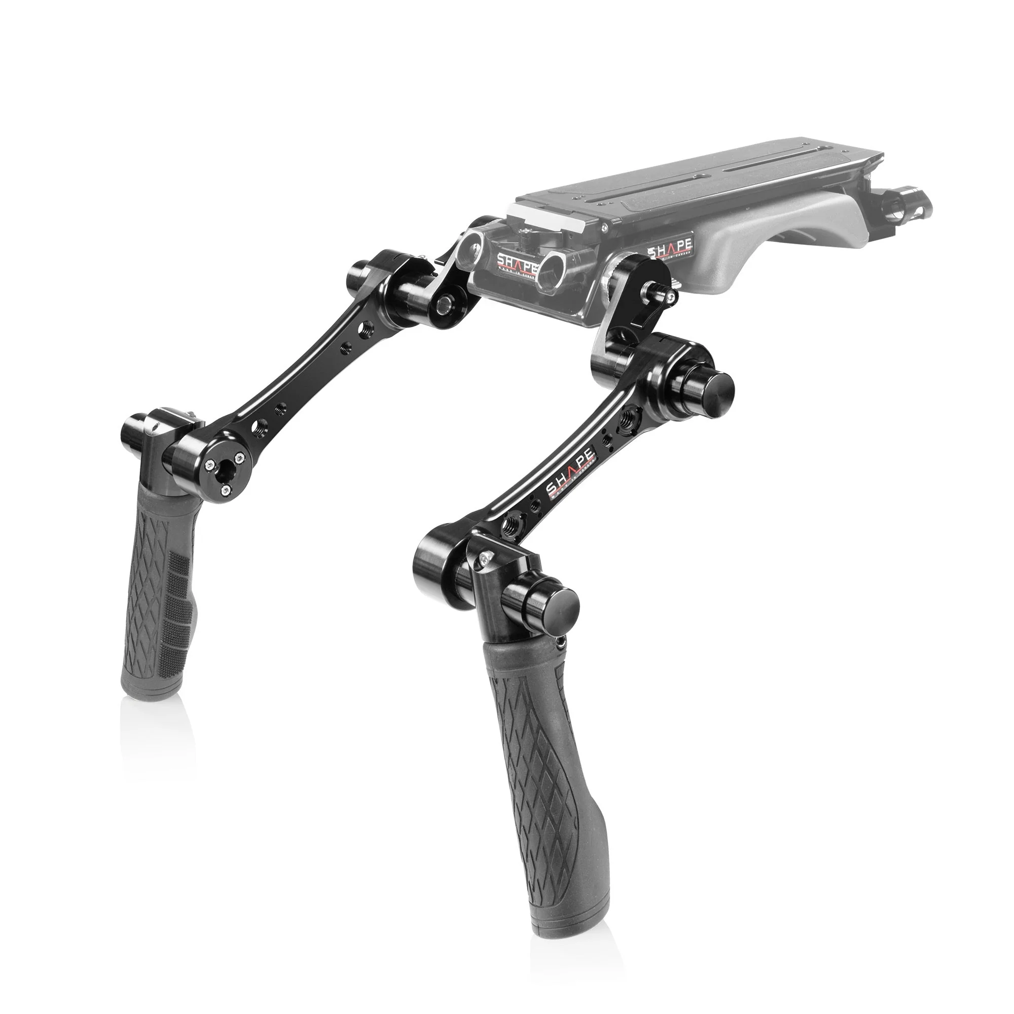 SHAPE Double Quick Handle ARRI Rosette Single Black - Image 2