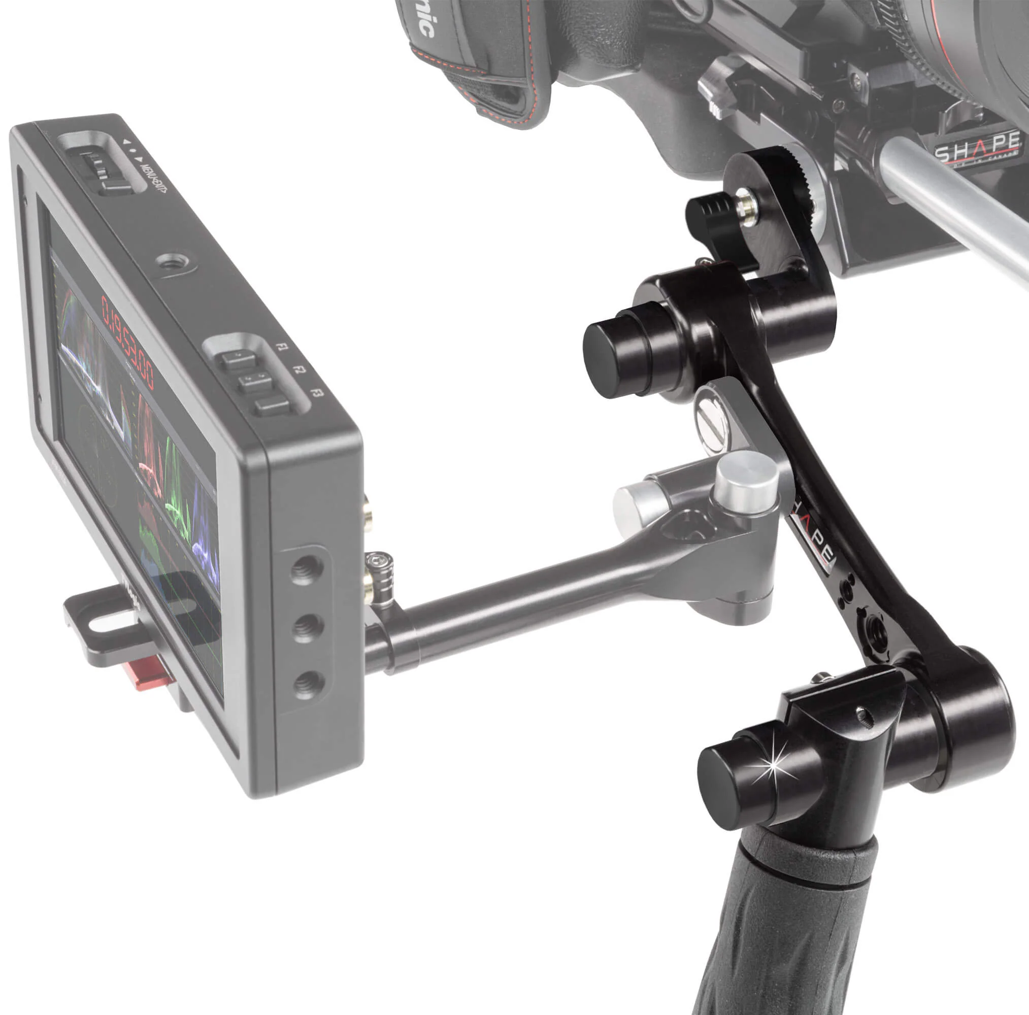 SHAPE Double Quick Handles ARRI Rosette Black - Image 6