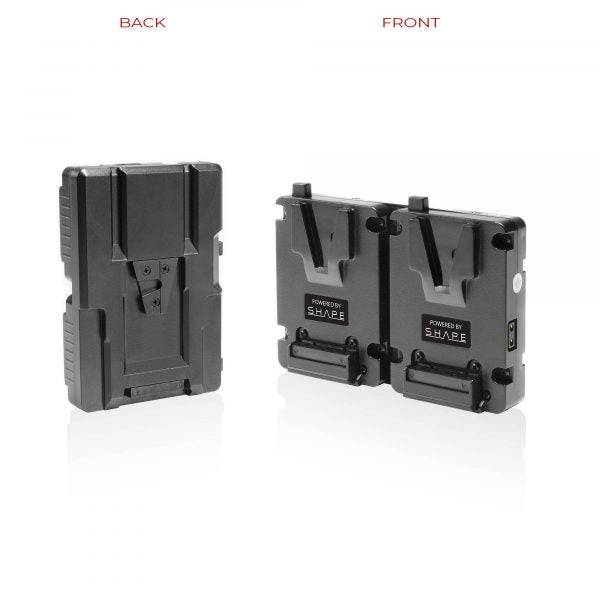 SHAPE Dual V-Mount Hot Swap Mini Battery Plate - Image 3