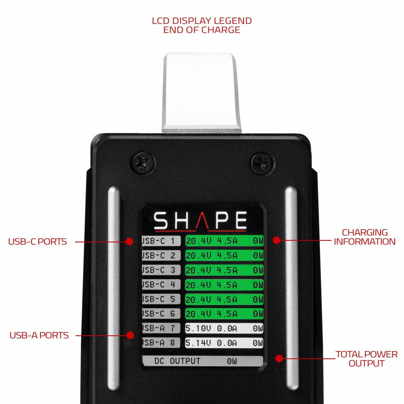 SHAPE Fast Battery Charger Kit 450W USB-C - Image 11