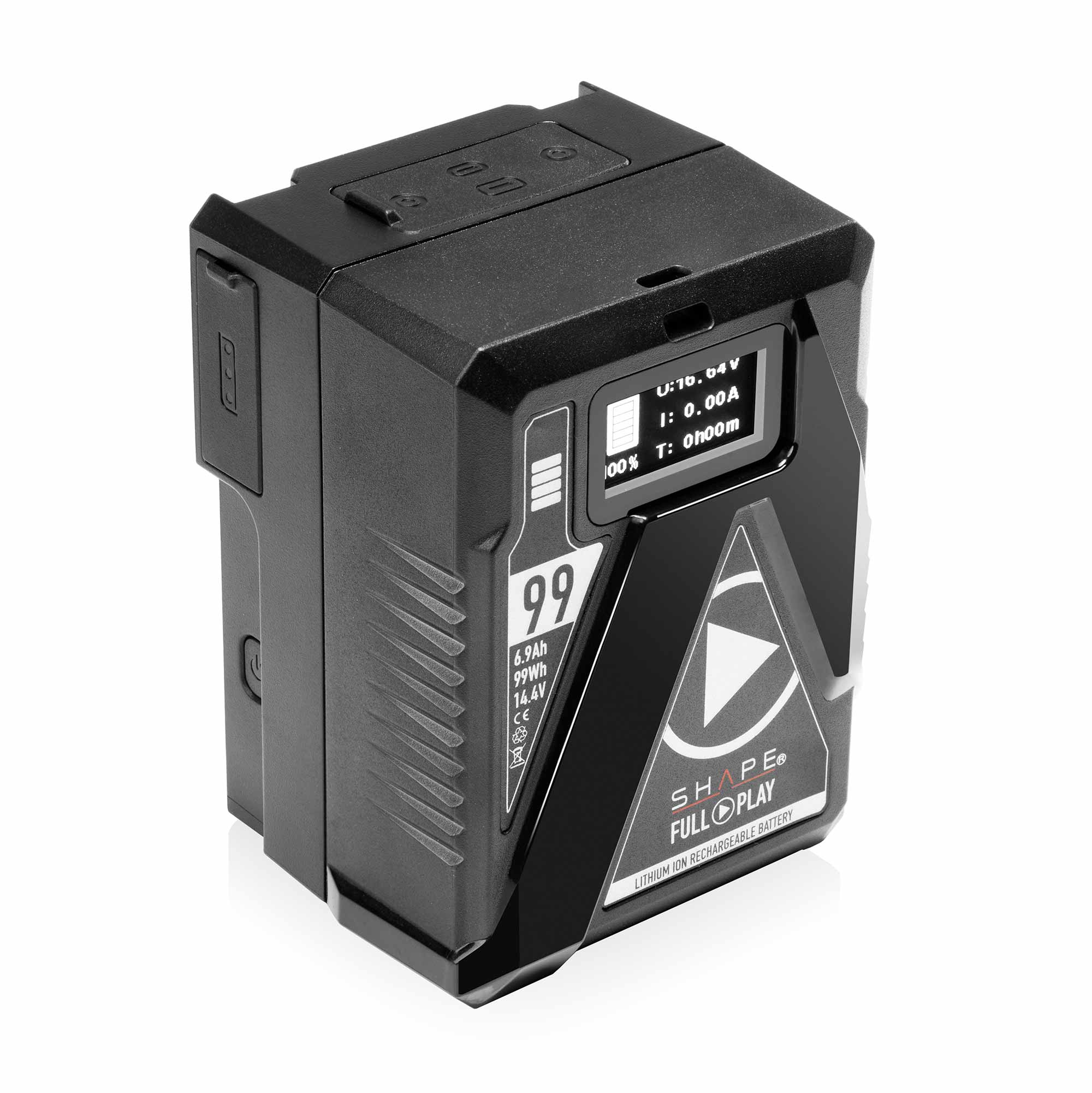 SHAPE Fast Charger Kit USB-C with 2x Mini V-Mount 99Wh Batteries - Image 3