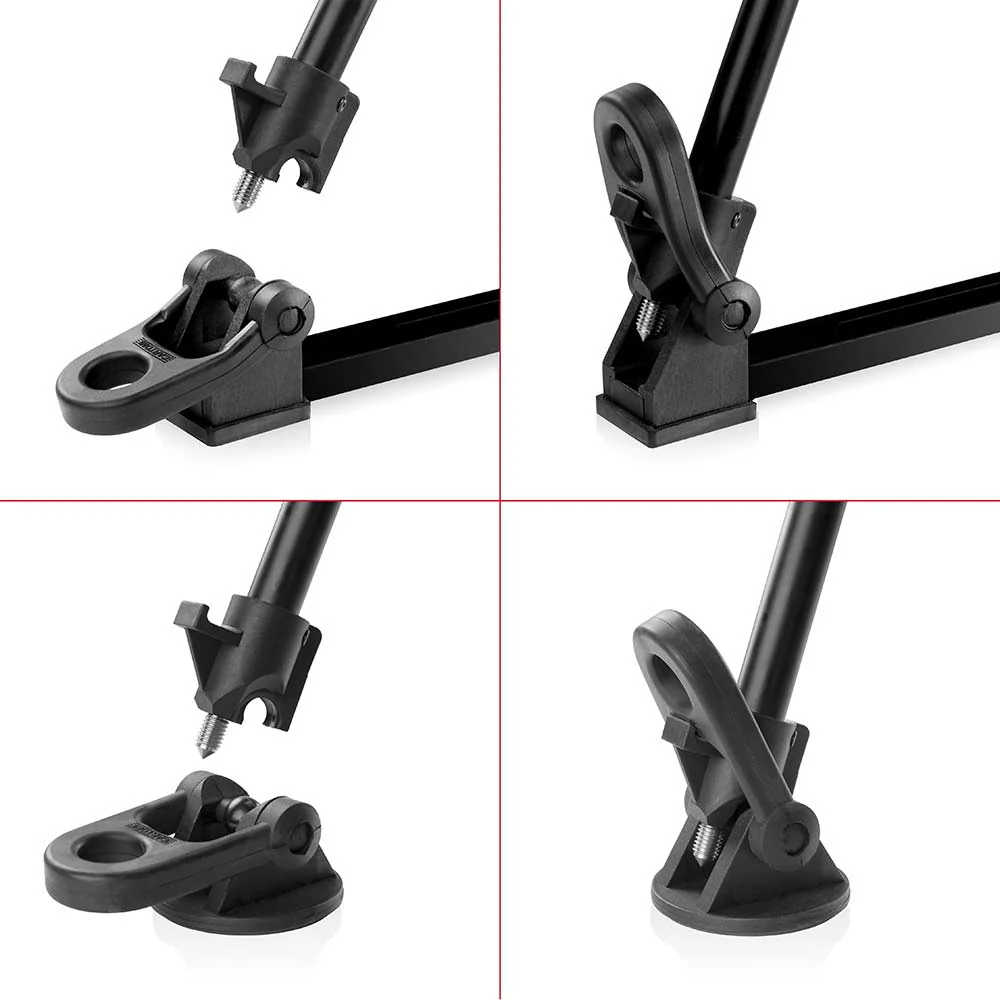 SHAPE FOCUS 12 Fluid Head with Red Lock Legs Mid-Level Spreader - Image 12