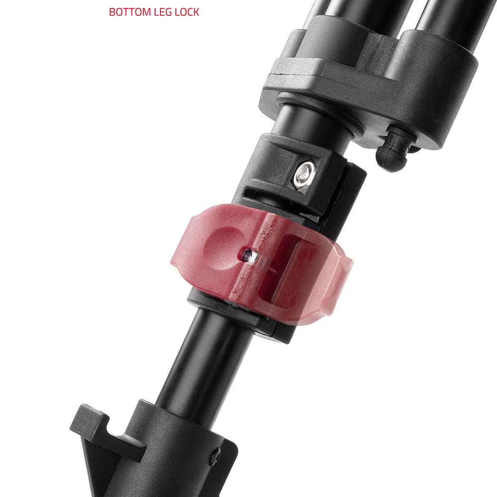 SHAPE FOCUS 12 Fluid Head with Red Lock Legs Mid-Level Spreader - Image 9