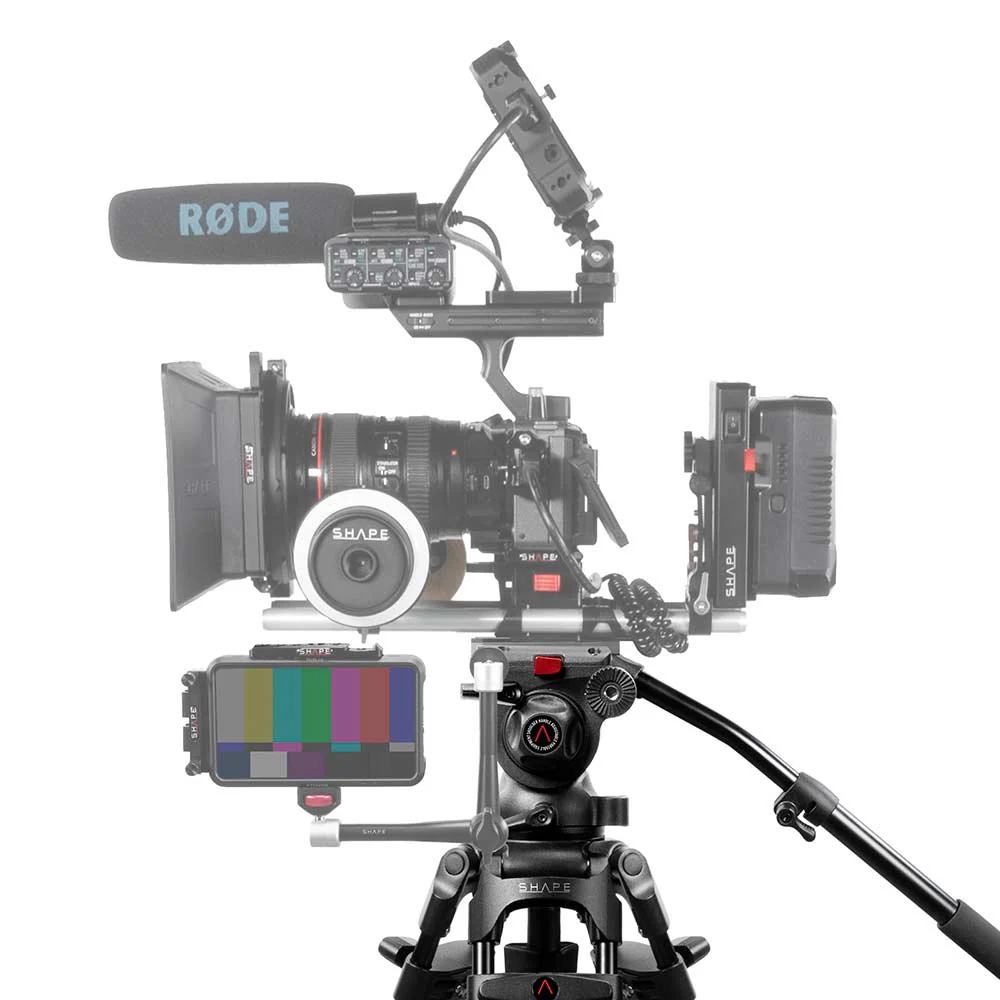 SHAPE Freelance Heavy-Duty Tripod with Fluid Head - Image 13