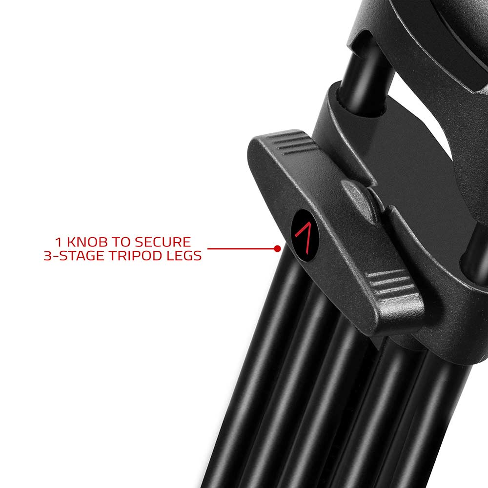 SHAPE Freelance Heavy-Duty Tripod with Fluid Head - Image 19