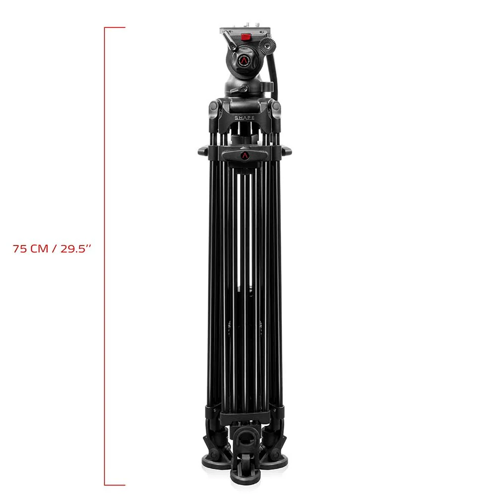 SHAPE Freelance Heavy-Duty Tripod with Fluid Head - Image 6