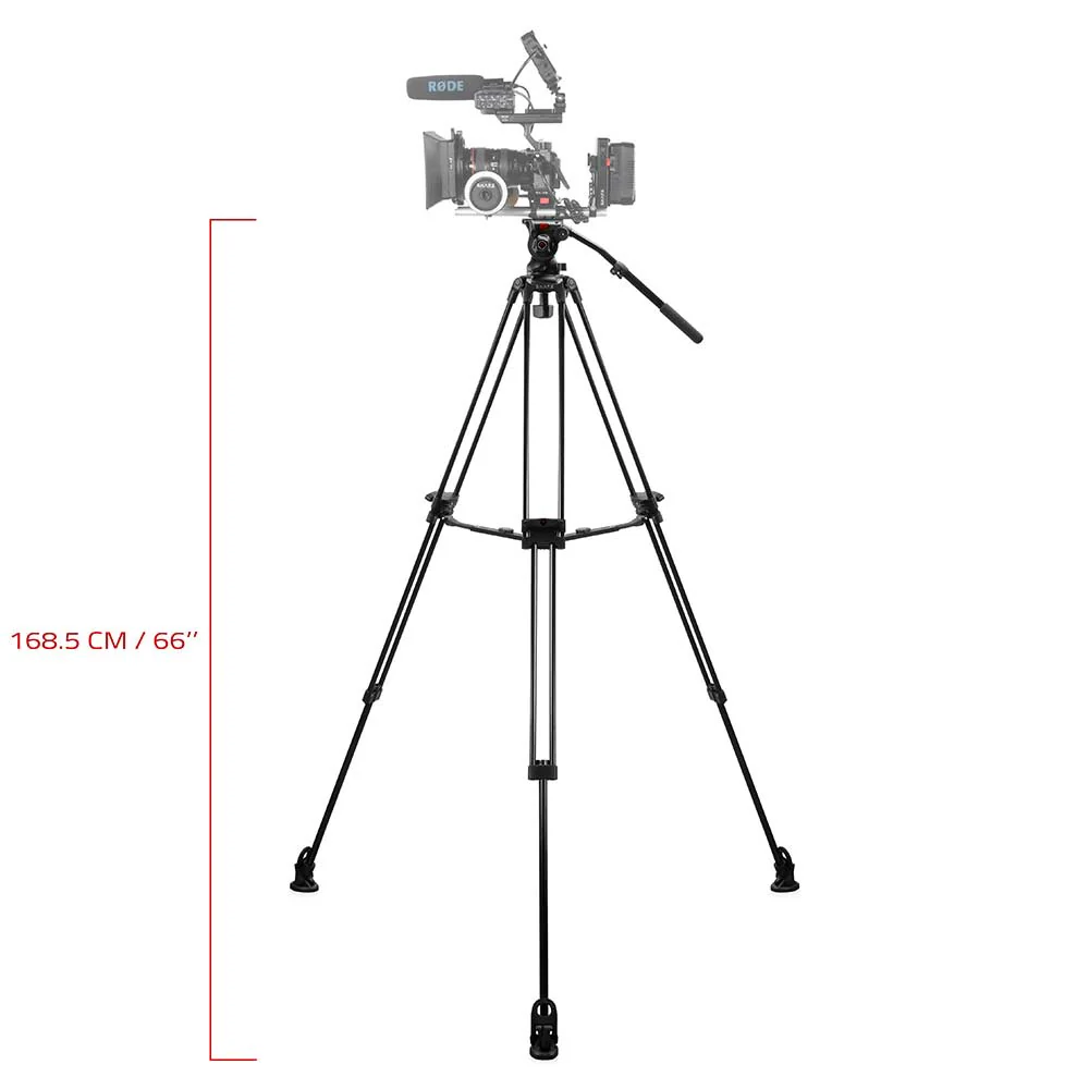 SHAPE Freelance Heavy-Duty Tripod with Fluid Head - Image 8