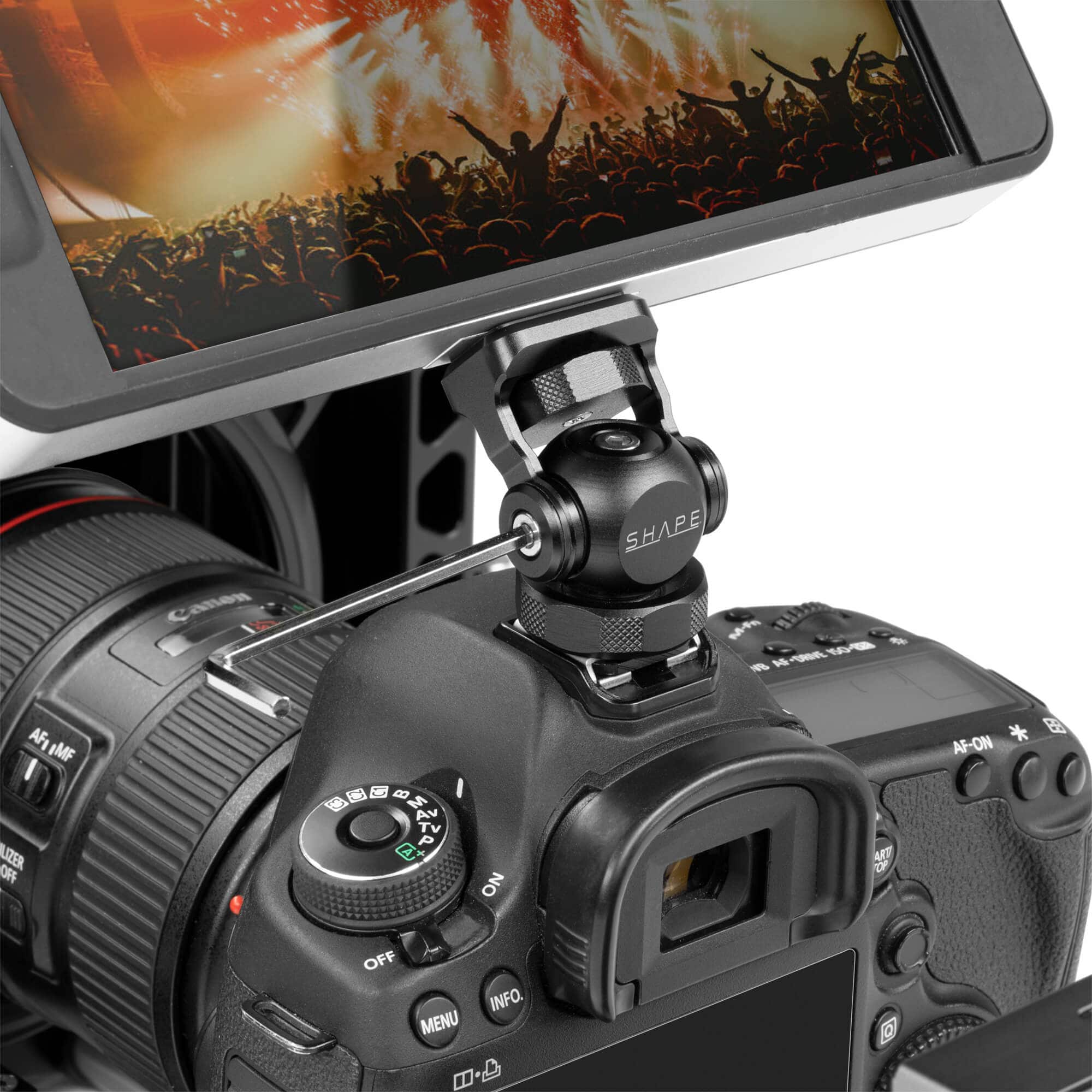 SHAPE Friction Swivel and Tilt Mount with Cold Shoe Base - Image 3