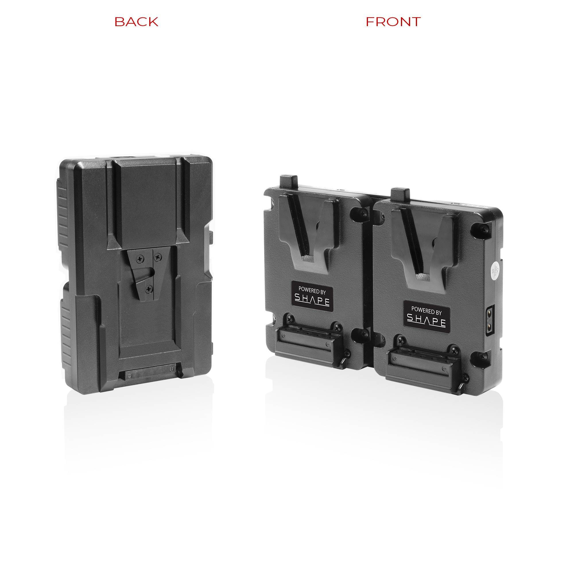 SHAPE Full Play Mini Batteries 99 Wh with Dual V-Mount Hot Swap Mini Battery Plate - Image 4