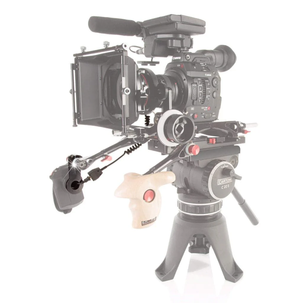 SHAPE Grip Relocator Extension Cable with Handle Bracket for Canon C Series - Image 3